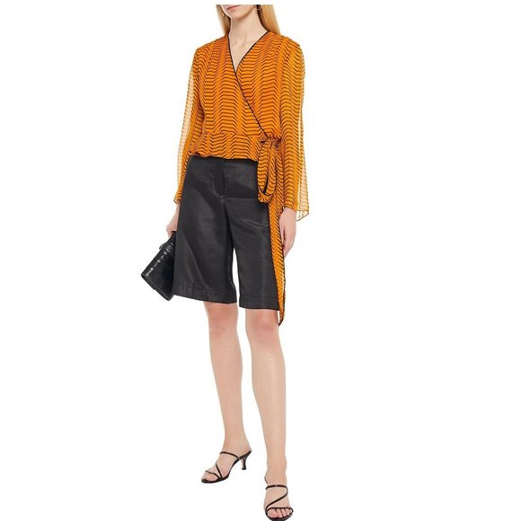 NWT Diane von Furstenberg DVF Silk Top - Picture 4 of 15